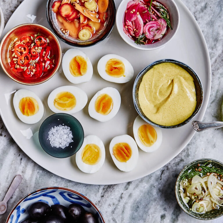 Relish Tray with D.I.Y. Eggs